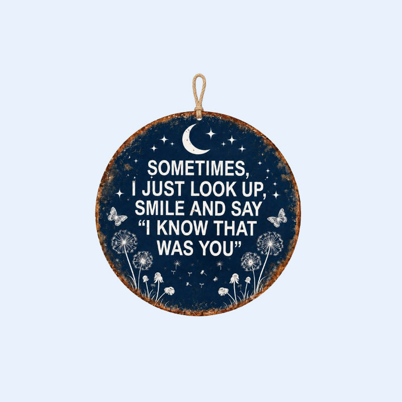 🌿 Limited-Time 49% OFF | Memorial Hanging Garden Sign 🦋 A Heartfelt Reminder of Loved Ones Nearby