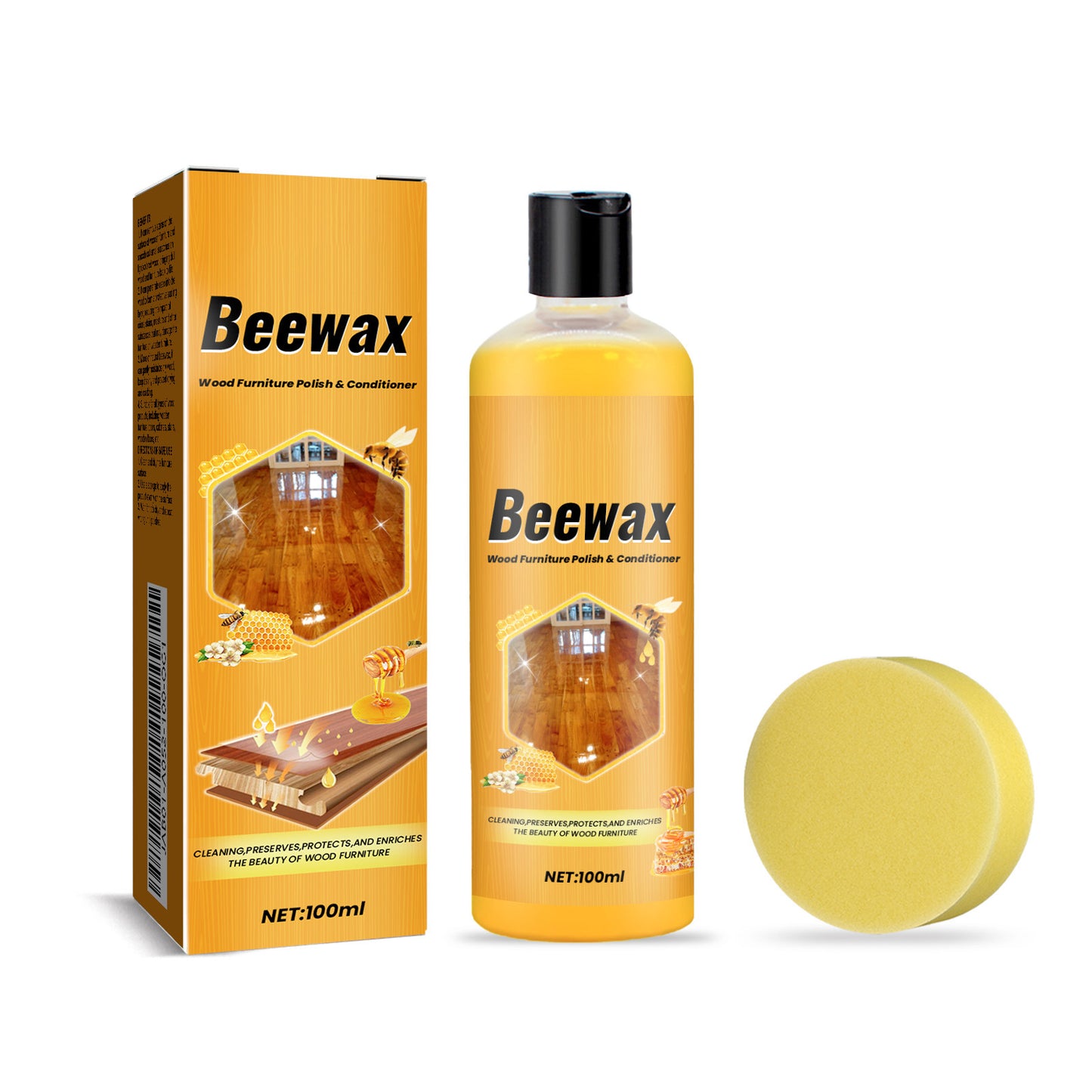Beeswax Wood Polish & Conditioner β Restore Shine & Protect Furniture Naturally