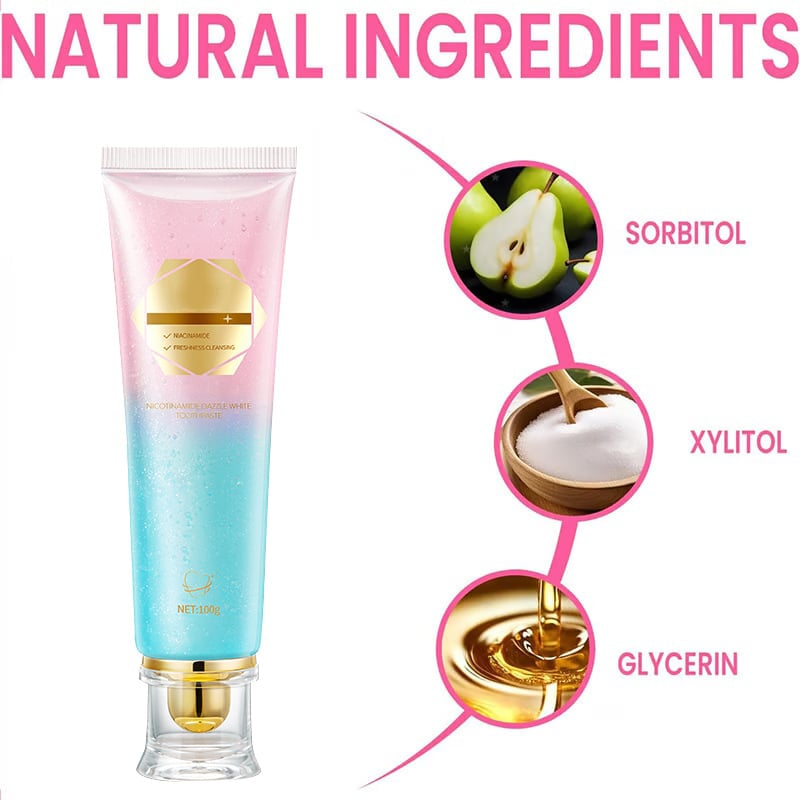 ✨ 🦷 Niacinamide Whitening Toothpaste - For Healthier, Whiter Teeth!