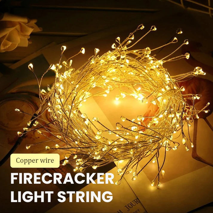 🎉🎉 50% OFF – USB LED COPPER WIRE FIRECRACKER LIGHTS