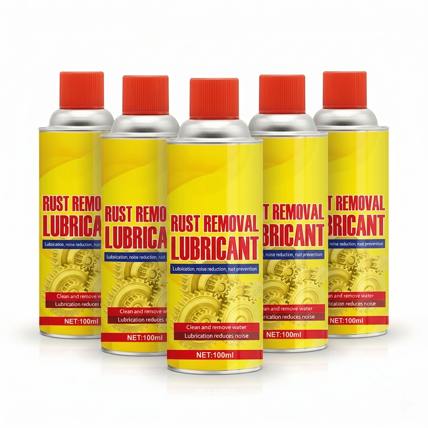 🧽 Rust Remover Spray | Gentle Metal Cleaner for Machine Parts, Rust Removal & Shine Restoration