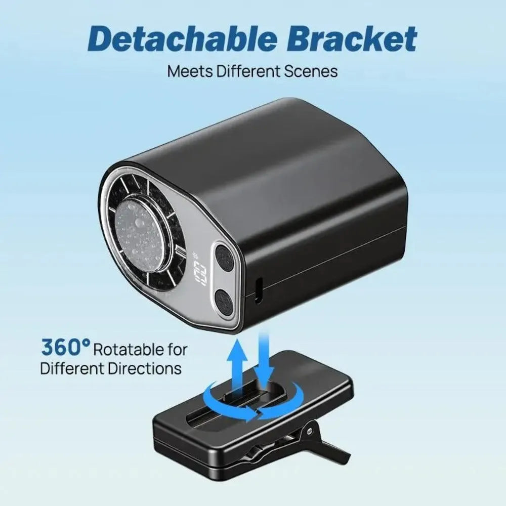 ✨2026 HOT SALE✨Portable Cooling Clip-On Fan - Rechargeable Clip Fan