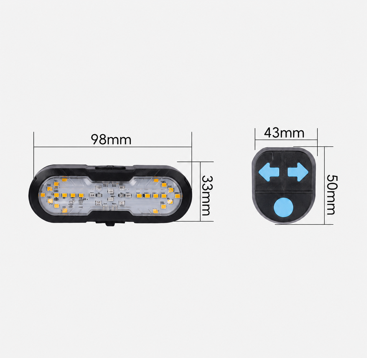 š„Hot Saleš“ Ride Safer at Night with Remote Turn Signals