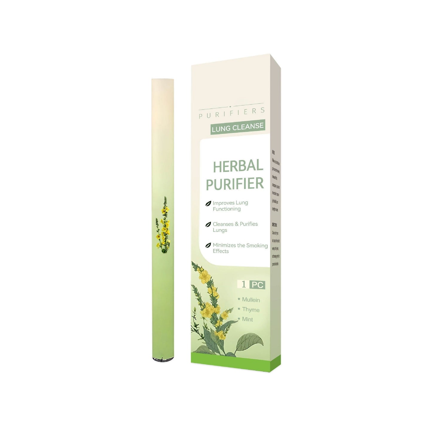 🔥Final 3 Hours: 60% OFF ✨Mullein Relaxation Stick – Soothes Lungs, Detoxifies, Freshens Breath