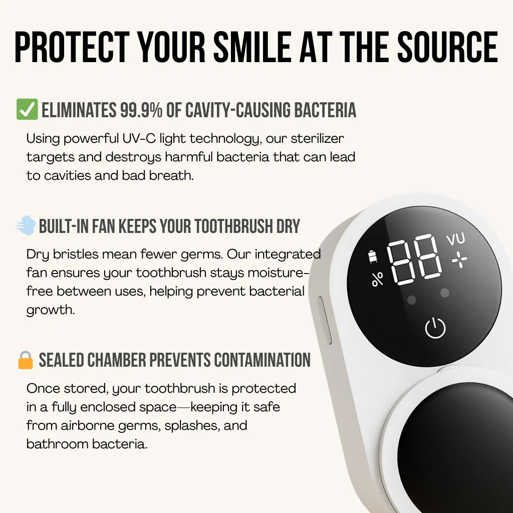 UV Toothbrush Sterlisation