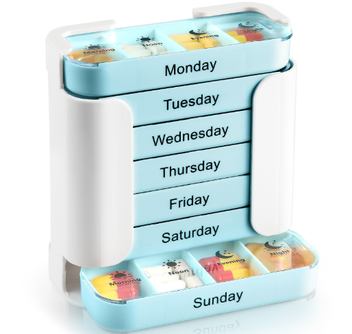 ๐ โจ7-Day Medication Organizer - For Effortless Health Management!