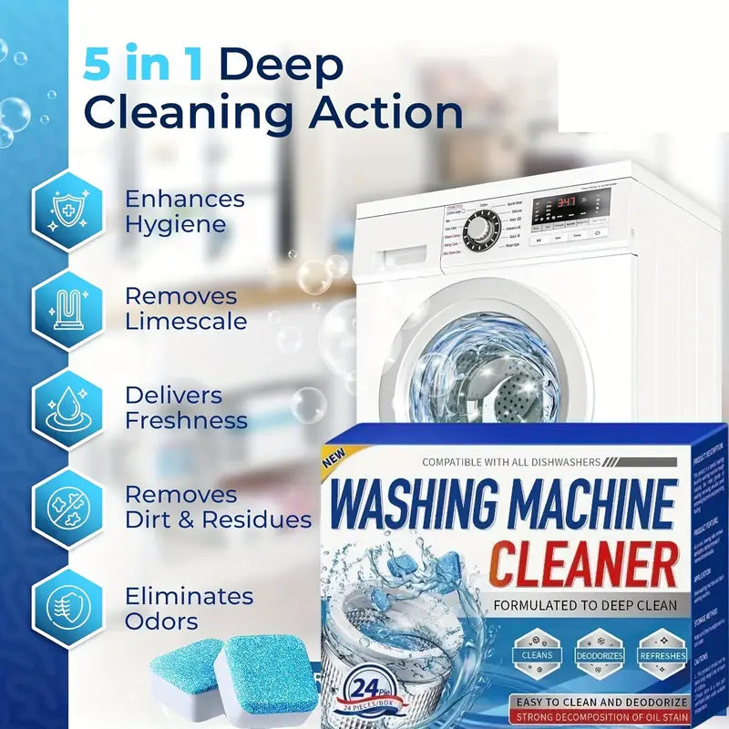 🔥50% OFF🔥Antibacterial Washing Machine Cleaner