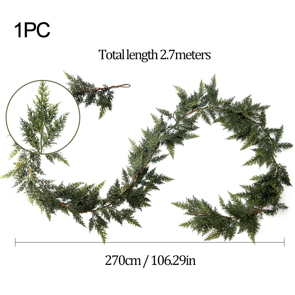 š2025 Super Value Seš„6 FT Artificial Cedar Garlands āRealistic Touch Winter Greenery