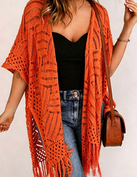 โจ๐ฅ2026 Women's Lightweight Knit Cardigan ๐ Perfect for outdoor beach vacations and sun protection