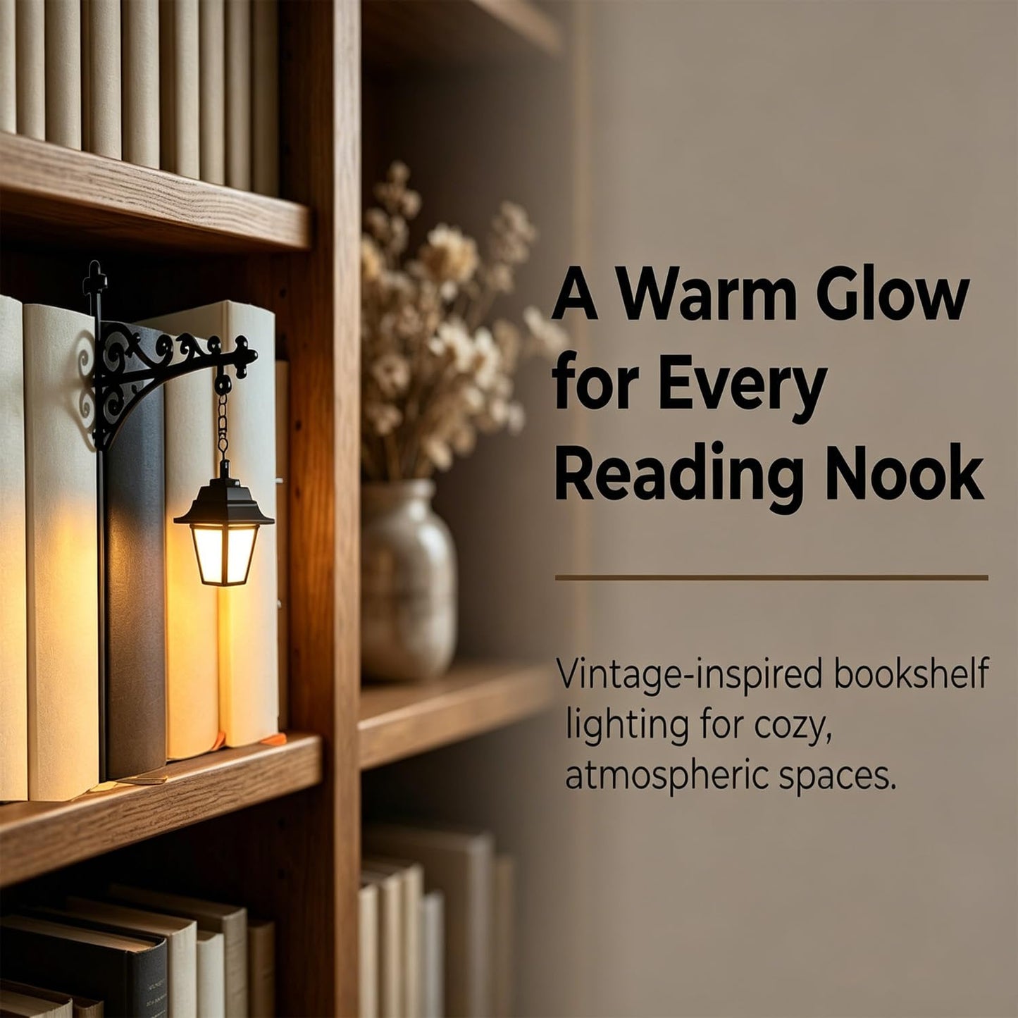 π₯ Ghost Bookshelf Lantern for Cozy Reading Corners π»π