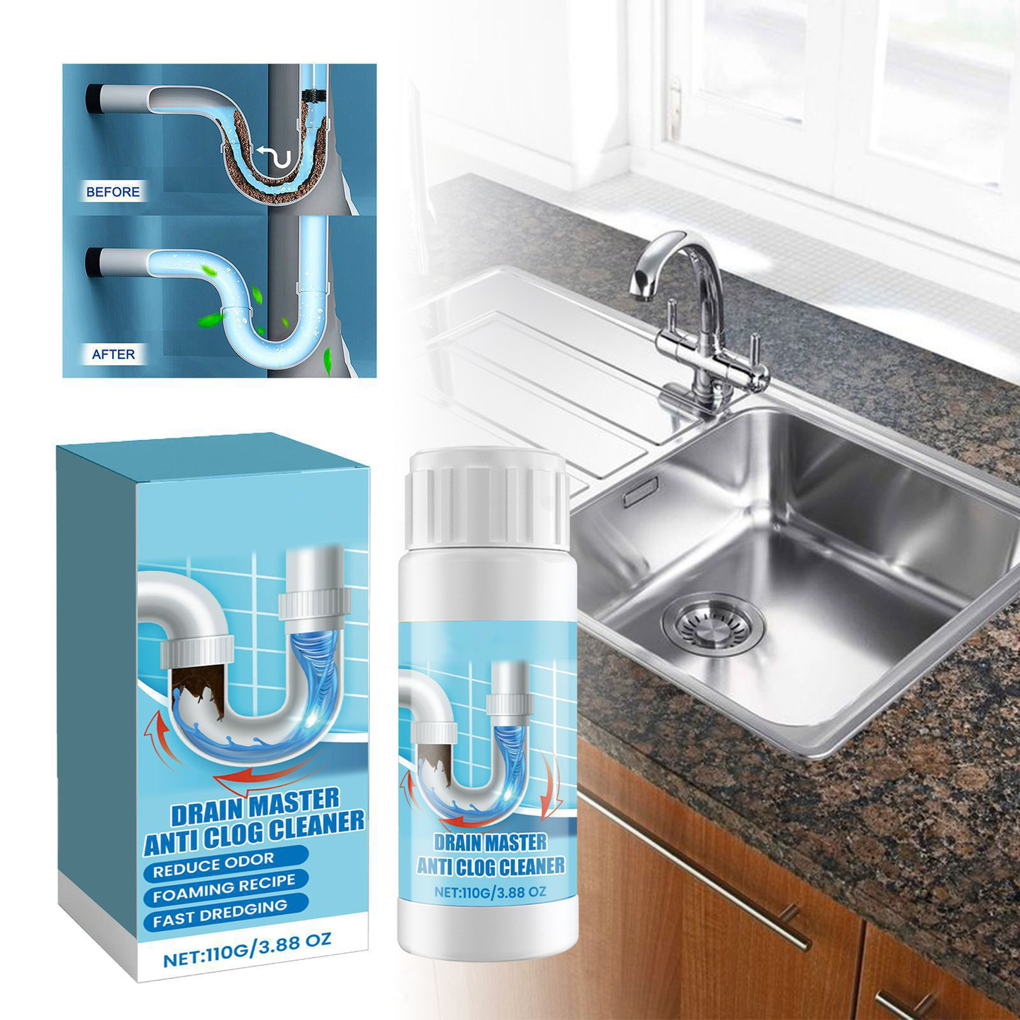 π Pipeline Dredging Agent-Unclog Your Drains Fast β