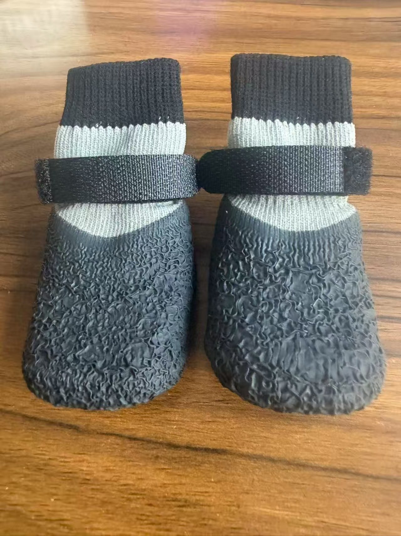🐶🌧️ Premium Waterproof Knit Dog Boots – Anti-Slip Paw Protection for Indoor & Outdoor Adventures
