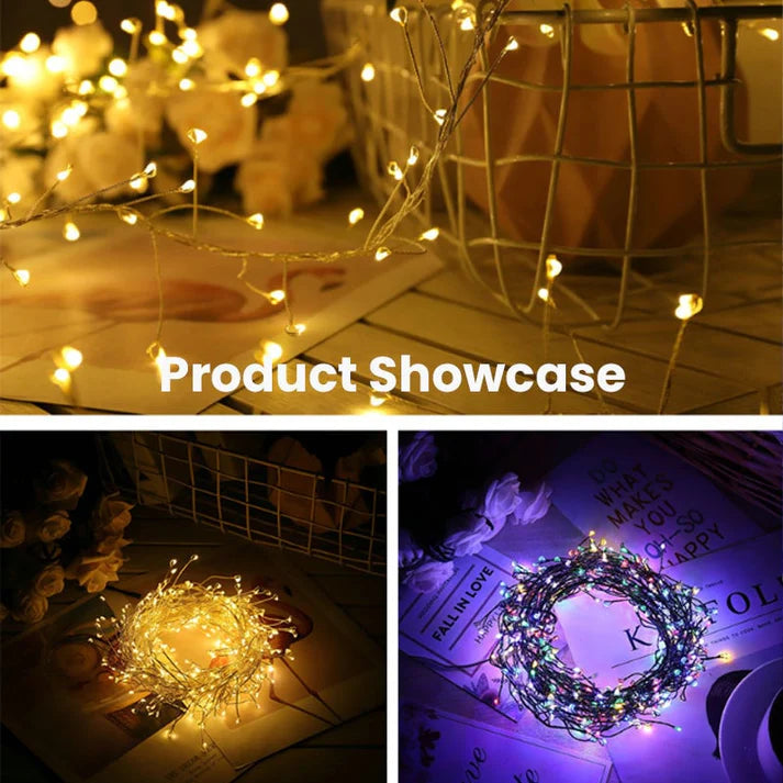 🎉🎉 50% OFF – USB LED COPPER WIRE FIRECRACKER LIGHTS