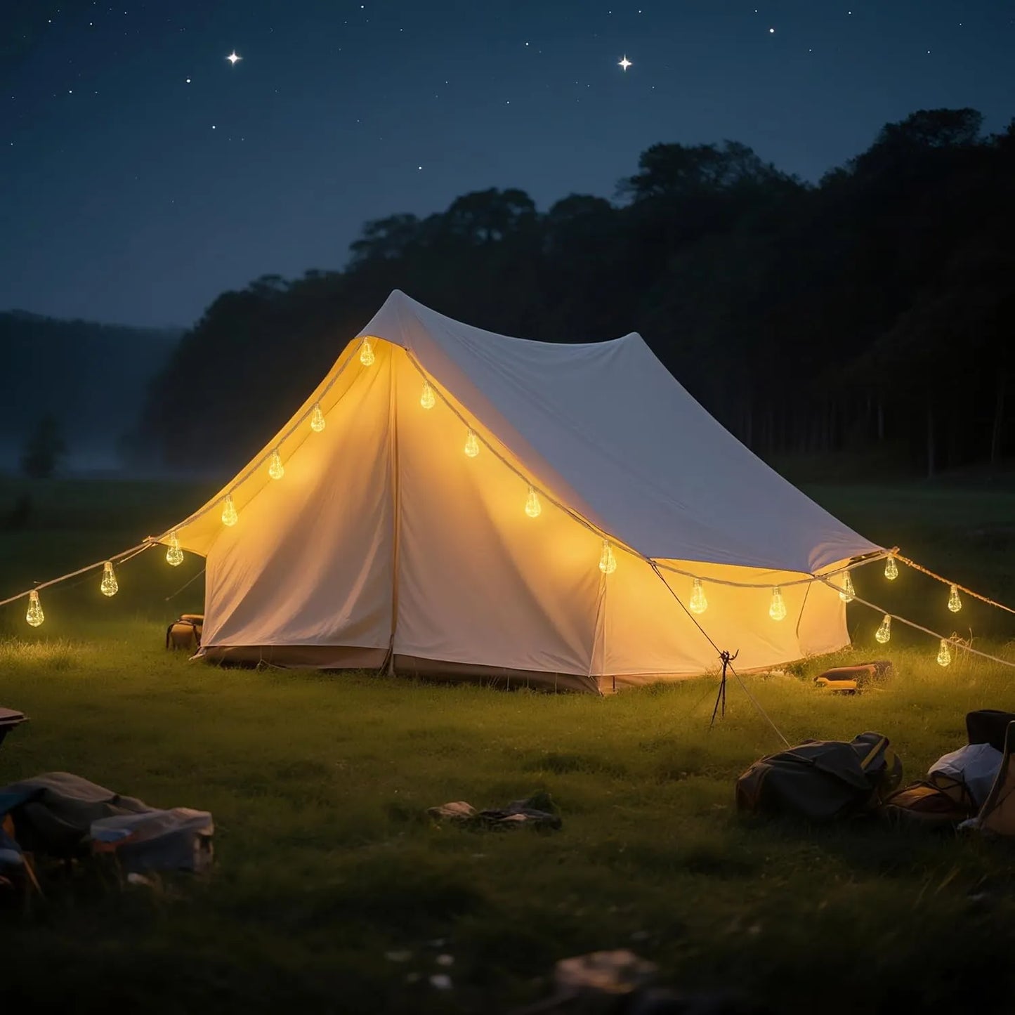 ✨ Solar String Lights-18ft-10LED