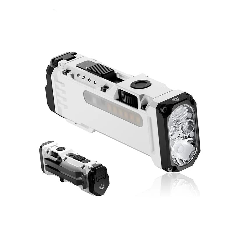 LED work light with 180° rotating head