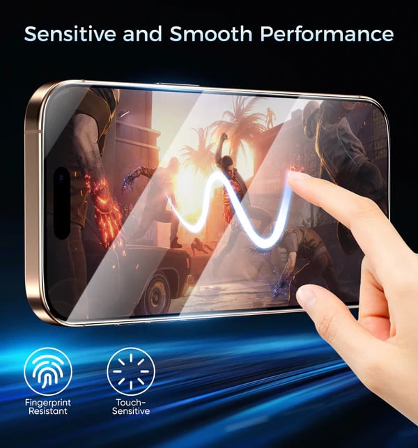 🔥100K+ SOLD! 📱2025 New Upgraded Screen Protector For iPhone-Automatic Dust Free Eco-Friendly Protection