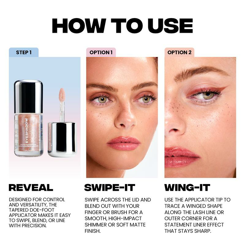 Final 3 Hours: 50%OFF🔥Smudge-Resistant Liquid Eyeshadow with All-Day Hold