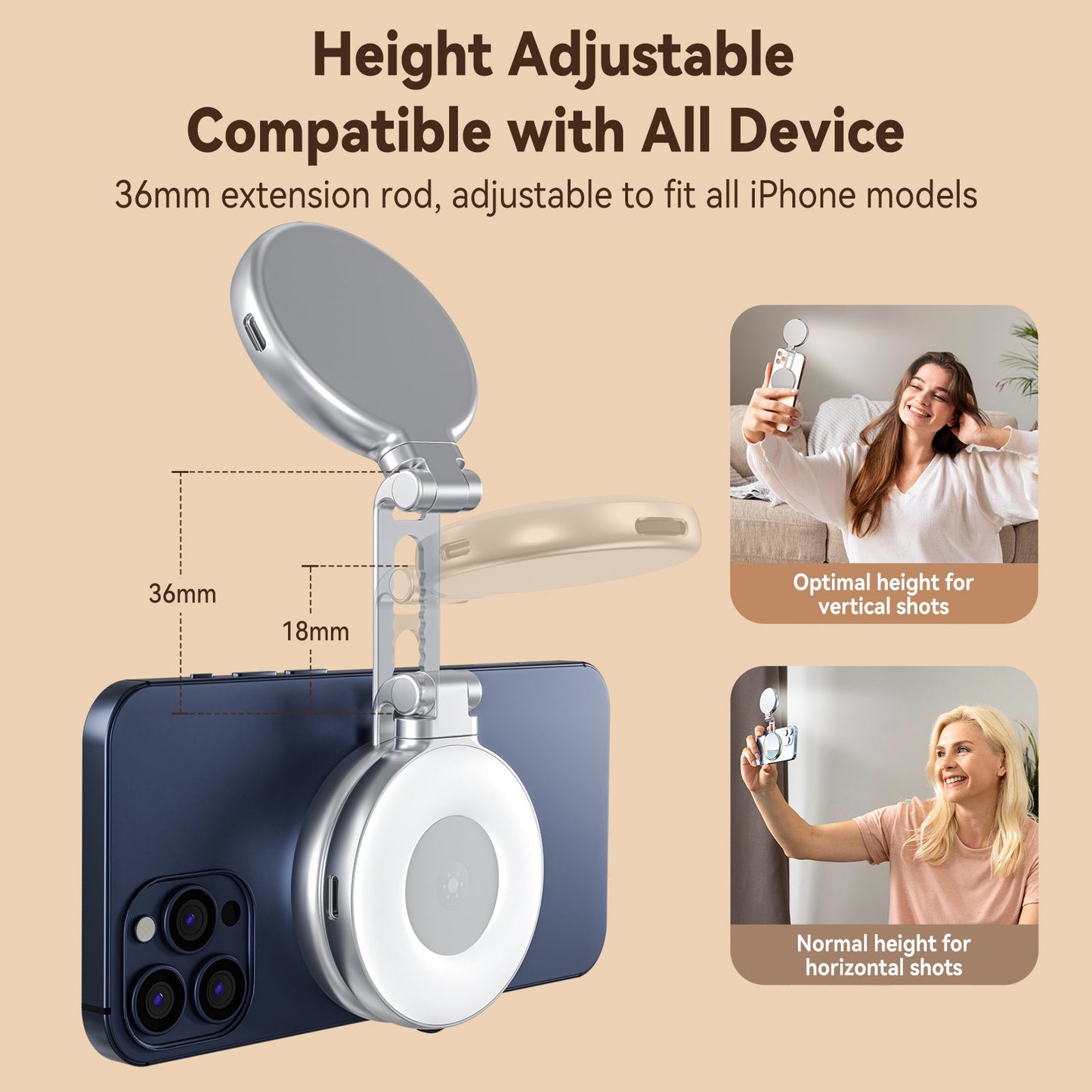 Hot Saleš„Magnetic Selfie Ring Light