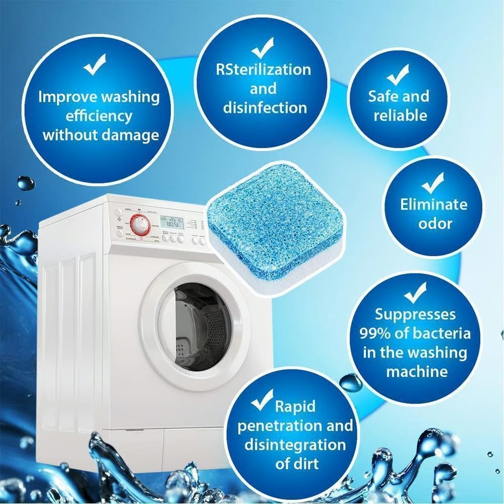 🔥50% OFF🔥Antibacterial Washing Machine Cleaner