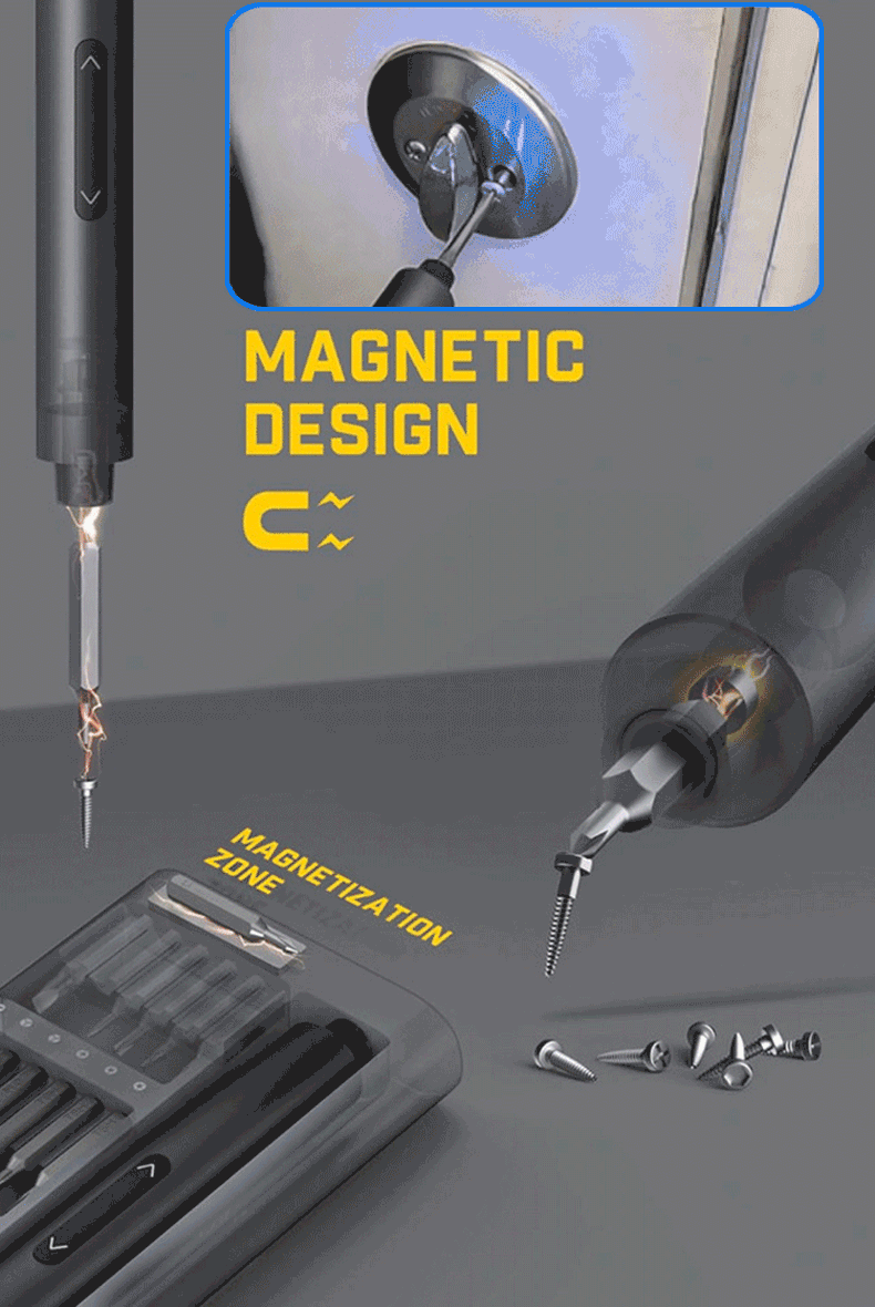 All-in-one precision electric screwdrive