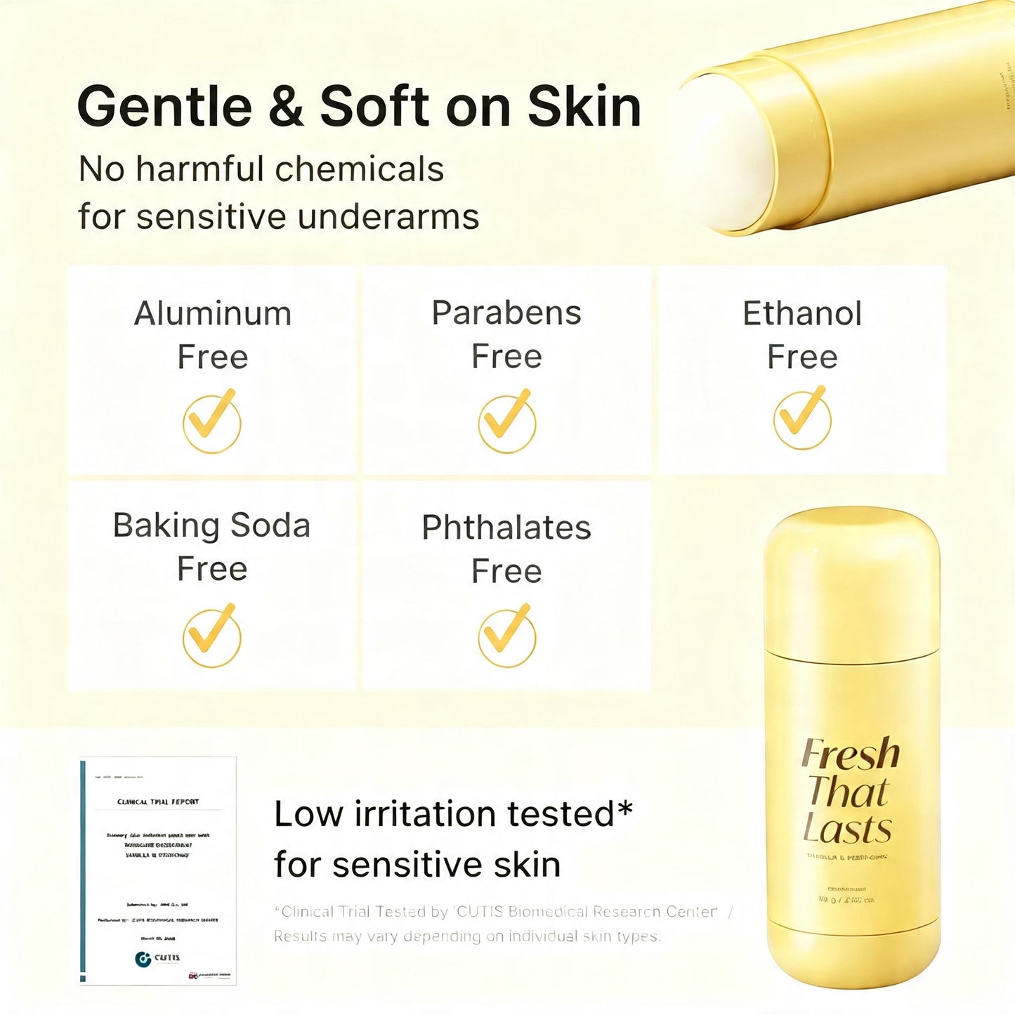 🌸Deodorant Vanilla & Pistachio Fresh That Lasts 🥜 24 Hour Odor Control
