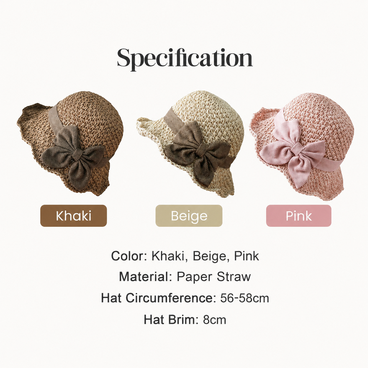 HOT Sales!!!👒Elegant Woven Straw Sun Hat with Bow 🌞
