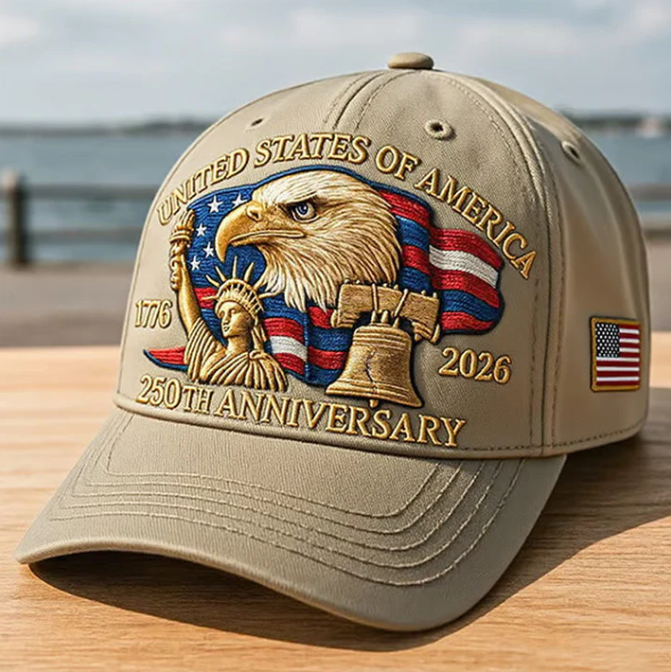 π₯ Limited Edition π¦
Eagle & Liberty Commemorative Hat β United States 250th Anniversary