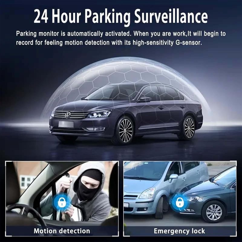 🎁🎁🎁Over 49% OFF🔥🔥2026 Newest Full View Car Dashcam System