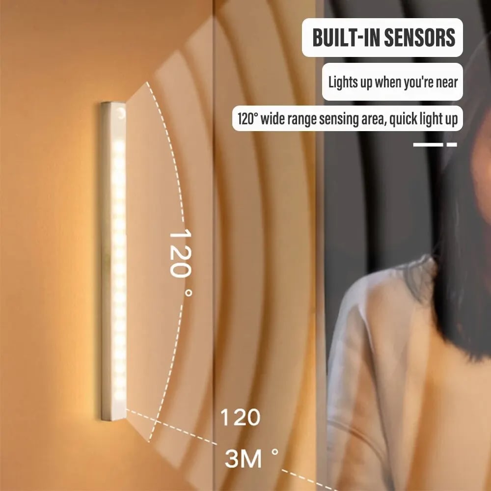 🎁Last Day Sale 49% OFF🔥💡Punch-free Smart Sensor Magnetic Rechargeable LED Lights