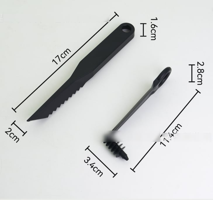 🔥🔪Kitchen Spiral and V-Shaped Tools