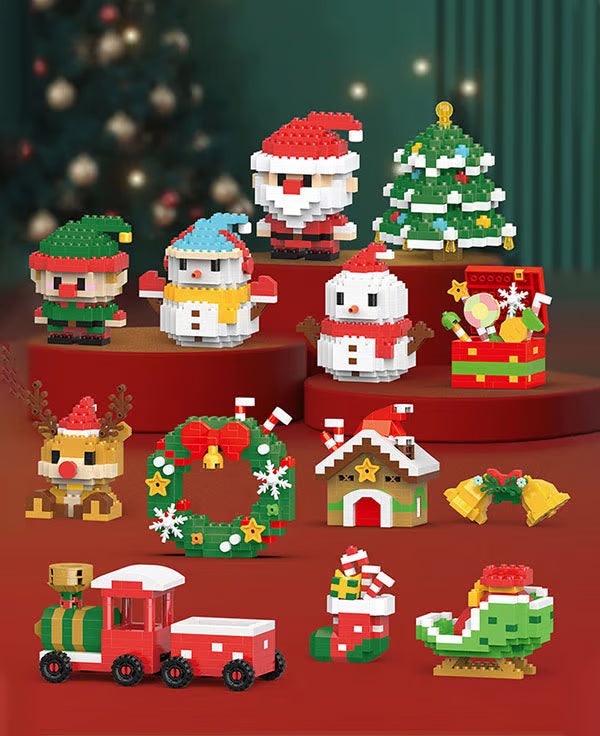ππ FOR A LIMITEDTIME ONLY! 50% OFF Christmas Element Building Blocks