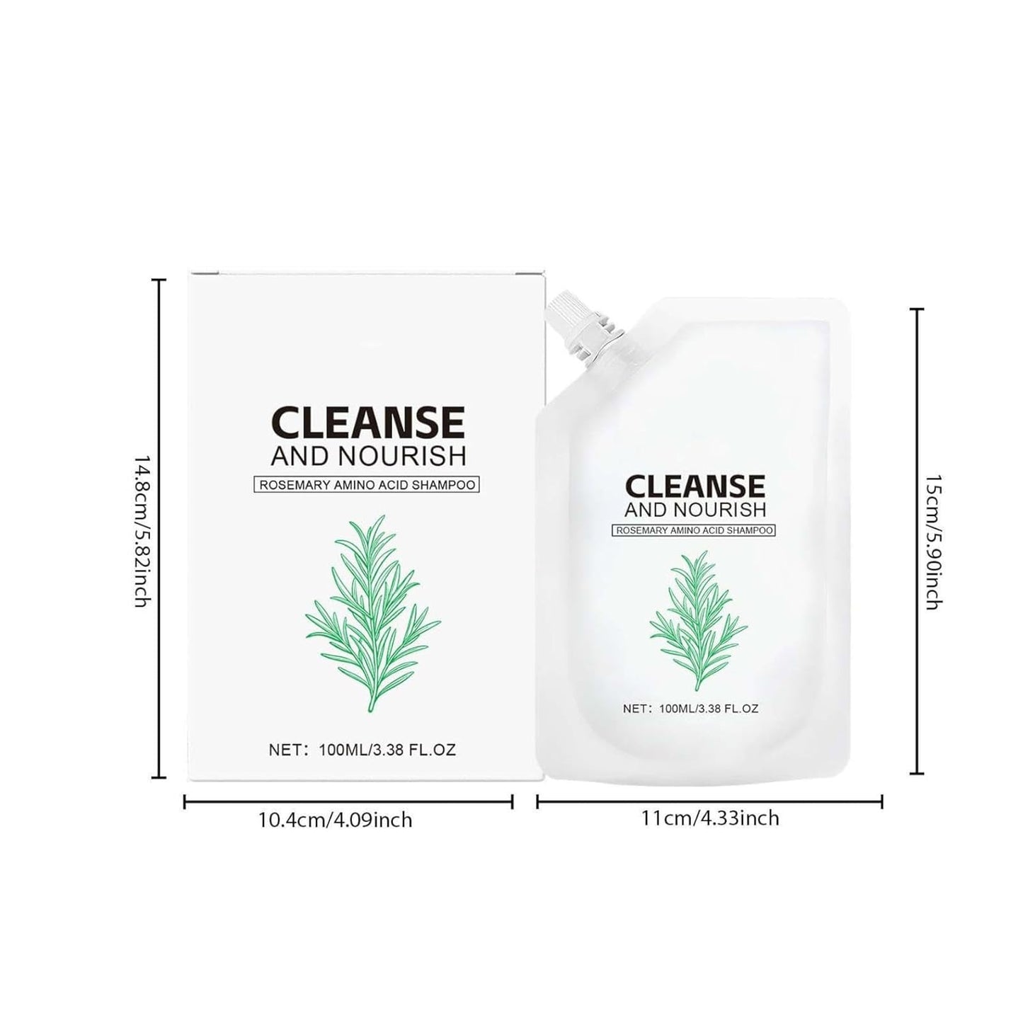 🔥Last Day 50% OFF The Holy Grail of Hair Care: Rosemary Foam Shampoo