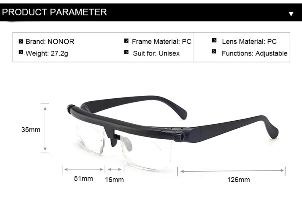 š„Buy 2 Get 1 FreešADJUSTABLE FOCUS GLASSES NEAR AND FAR SIGHT