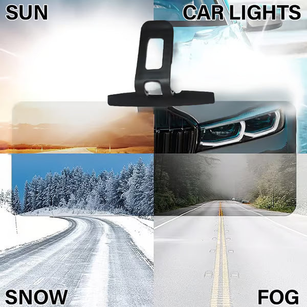 50% Offđ„ Universal Car Sun Visor With Polarized Glare Protection