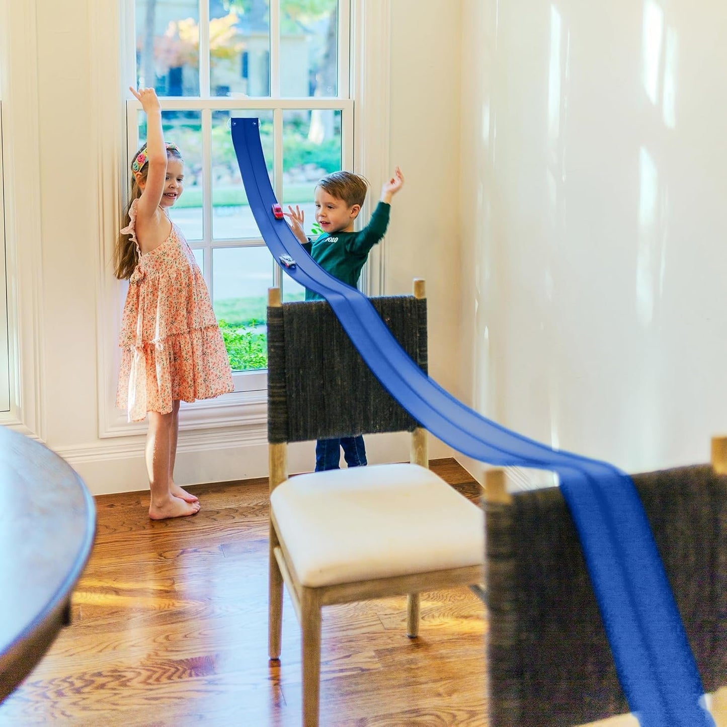🎄🎁 2025 Christmas Surprise Gift: DIY Hot Wheels Racetrack Racing Toy 🚗✨