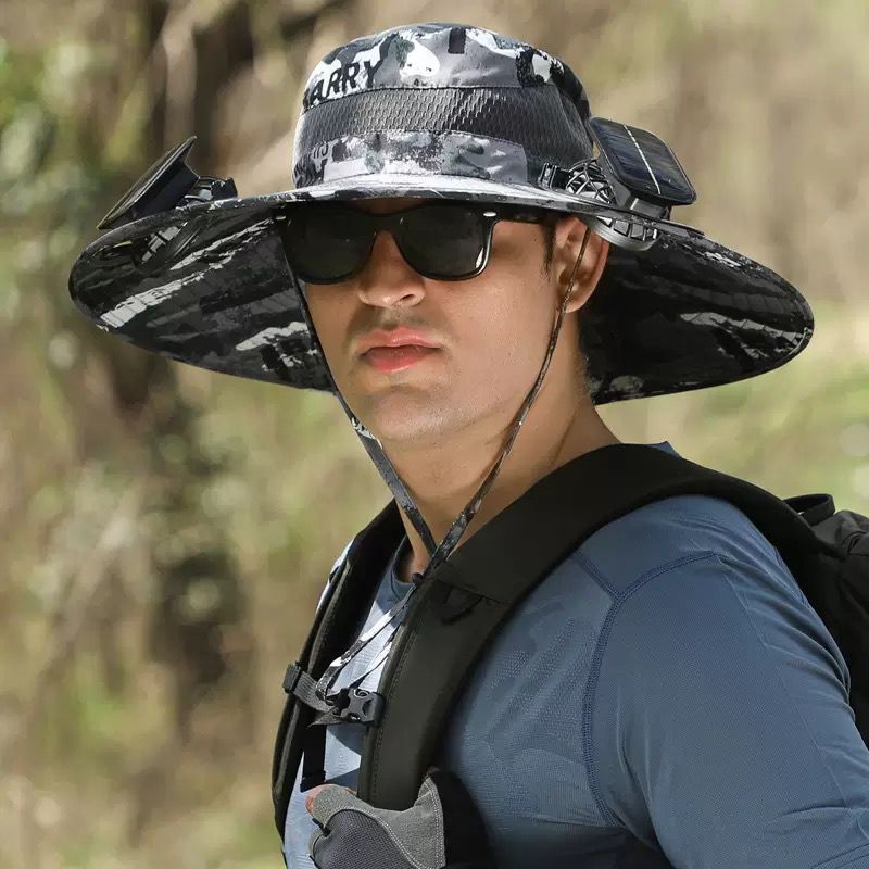 😎 Solar-Powered Cooling Hat 🌞Keeps You Chill❄️