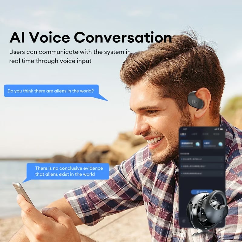 AI Translation Wireless Bluetooth Translation Earbuds
