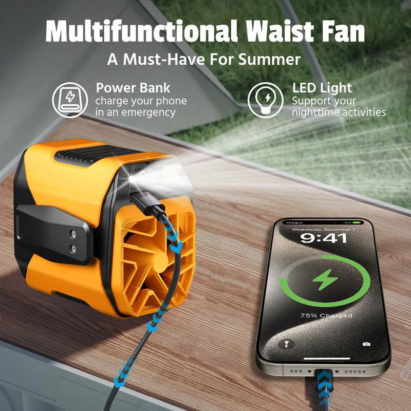 🔥 Clip-On Cooling Fan – Summer Sale! ❄️ Stay Cool Anywhere 🌬️ Limited Time Offer!