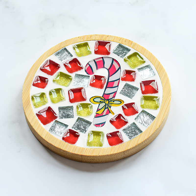 Christmas Diy Mosaic Coaster Kit