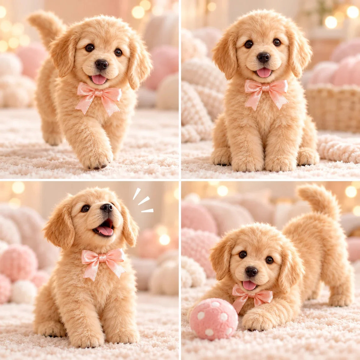 🎄 Holiday Special 49% OFF – Lifelike Golden Retriever Robot Puppy