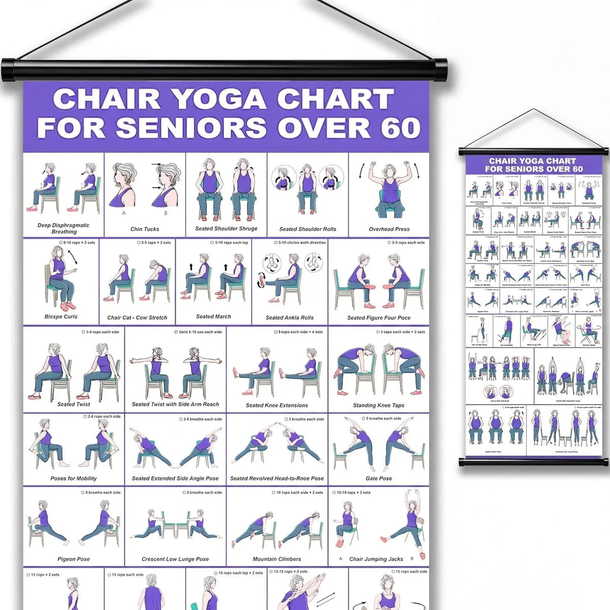 🧘 Tai Chi Workout Poster for Seniors ✨