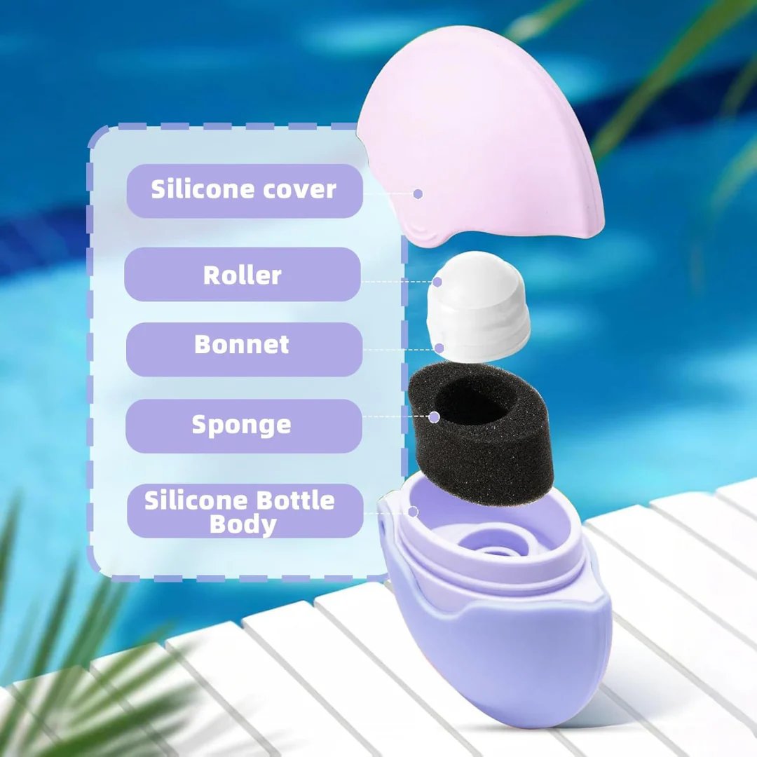 ☀️Silicone Applicator 😎Easy Sun Care | Mess-Free & Smooth 🌊