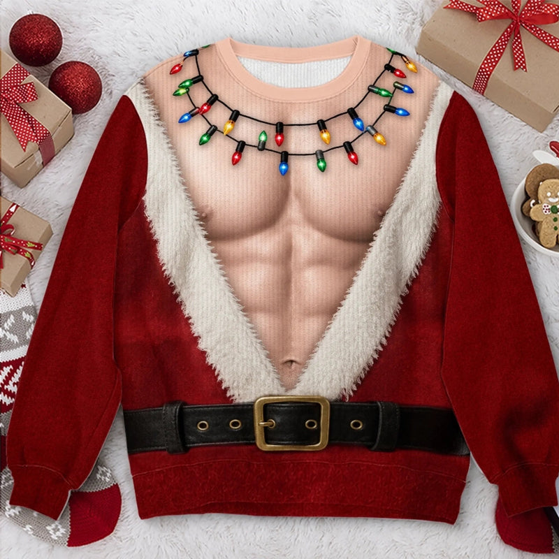 π
π Santaβs Got a New Body β Funny Christmas Long Sleeve Shirt