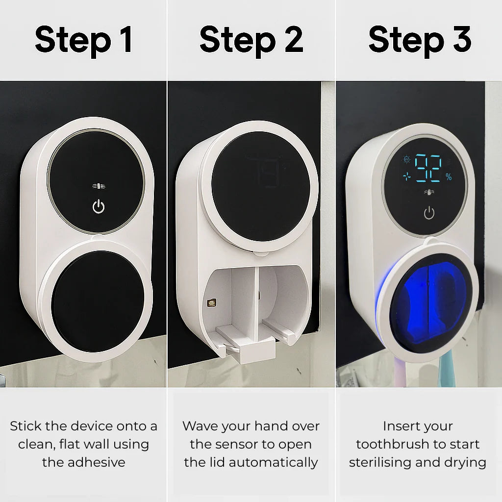 UV Toothbrush Sterlisation