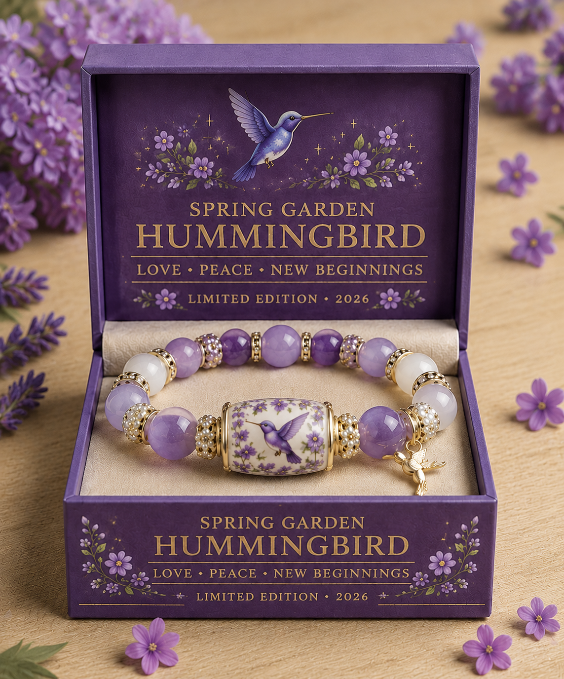 🔥Hot Sale 49% off🌿 Love, Peace & Spring Blessings 💖 | 2026 Limited Edition Bracelet