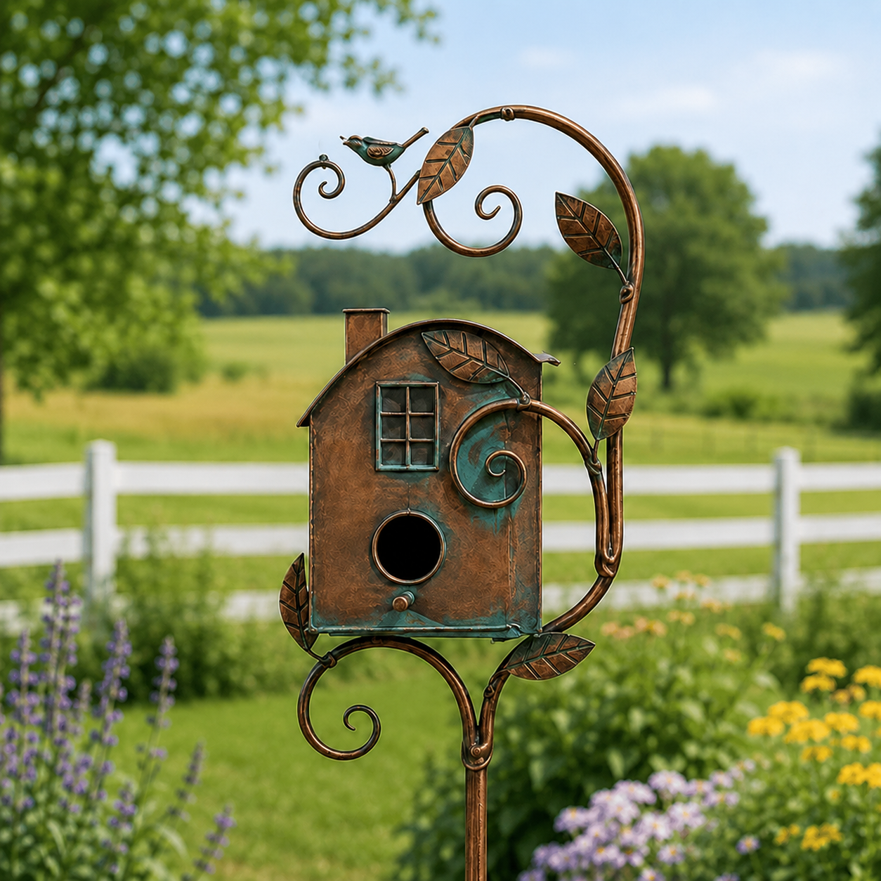 š„Last Day 68% OFF Solaš„-ā¤š¦Handmade Iron Birdhouseā¤