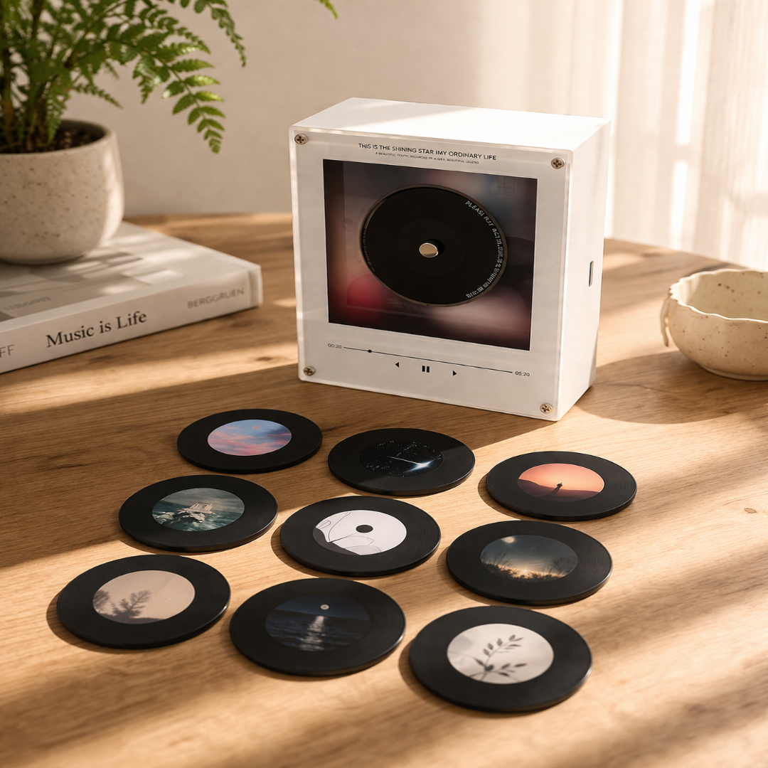 Mini NFC Vinyl Music Player – Show Your Favorite Song