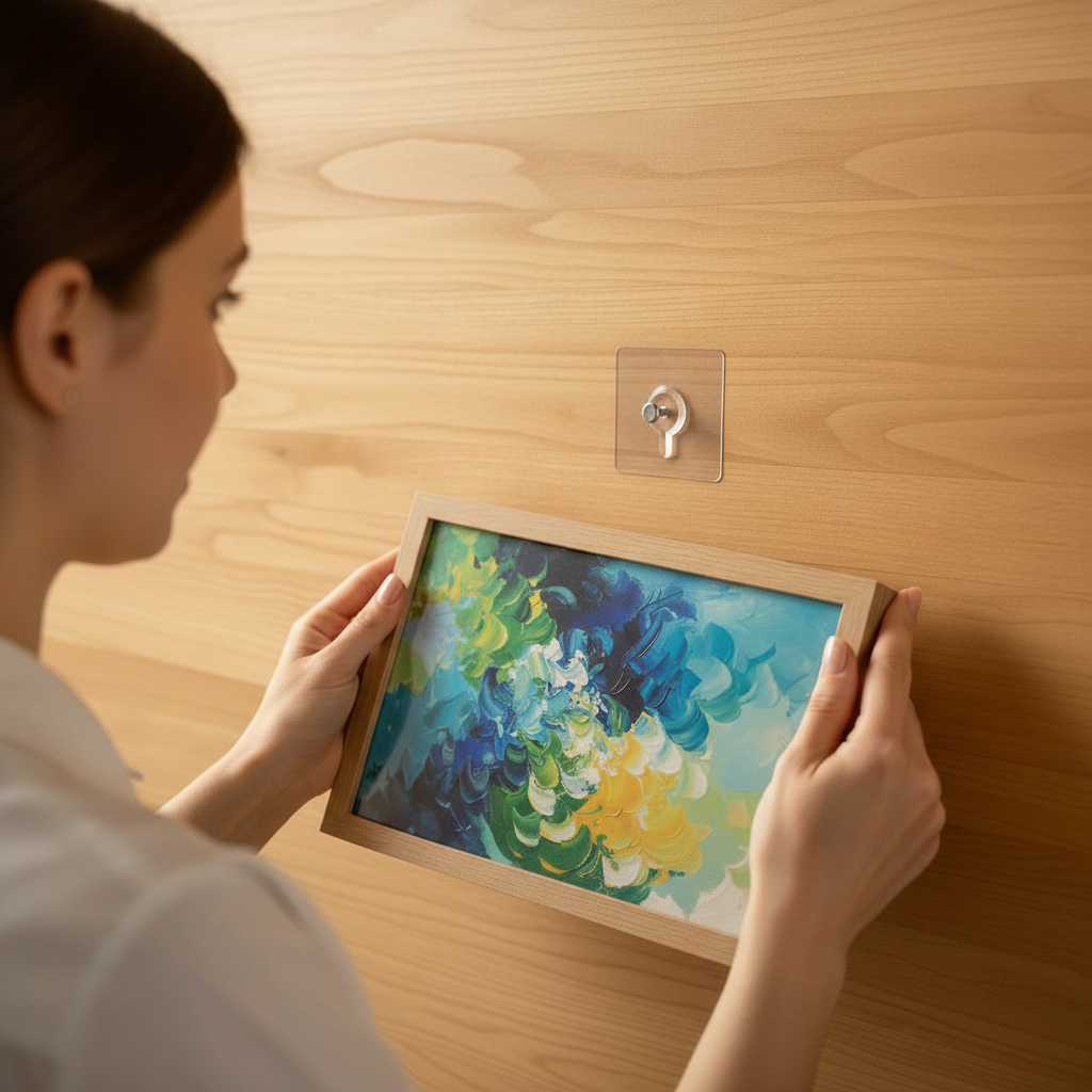 🔥 Limited-Time Deal — No-Drill Transparent Wall Hook✨