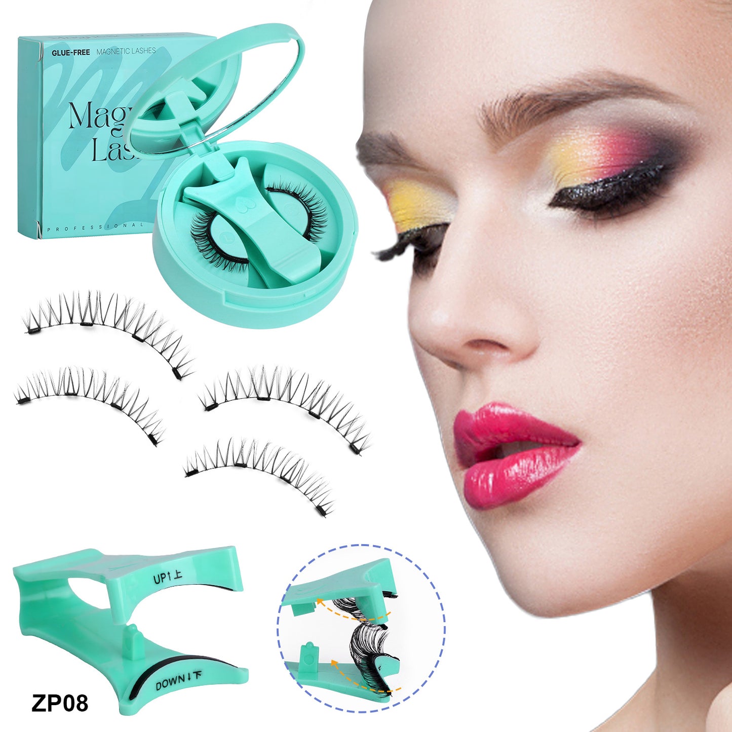 Reusable Magnetic Eyelashes