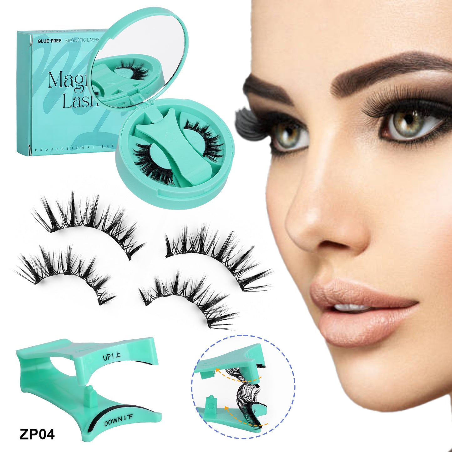 Reusable Magnetic Eyelashes